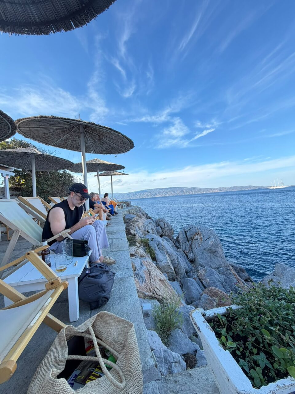 Hydra Plajları - Spilia Beach Bar