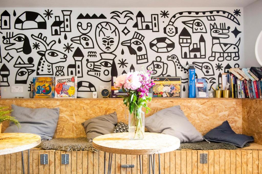 Haystack Hostel ortak alan