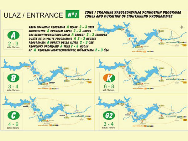 Plitvice rota haritaları